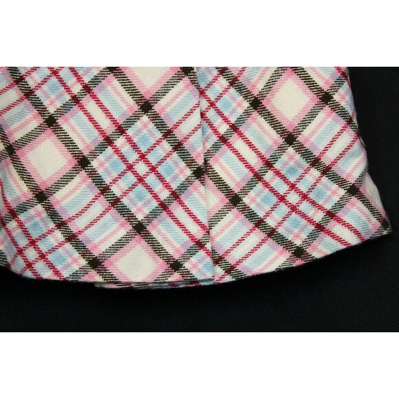 2008 Gymboree Winter Snowflake Shirt Skort Set sz 5 8 Rhinestone Plaid Holiday - Picture 13 of 16